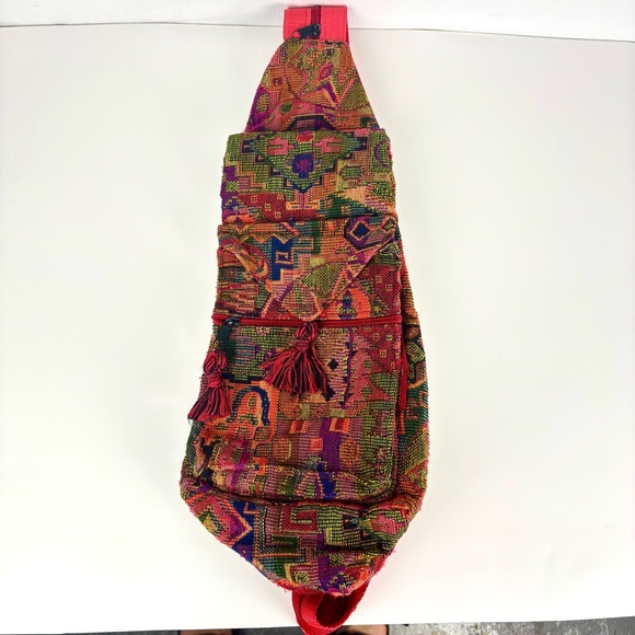 Vintage Anter Tapestry Sling Backpack - Picture 2 of 14